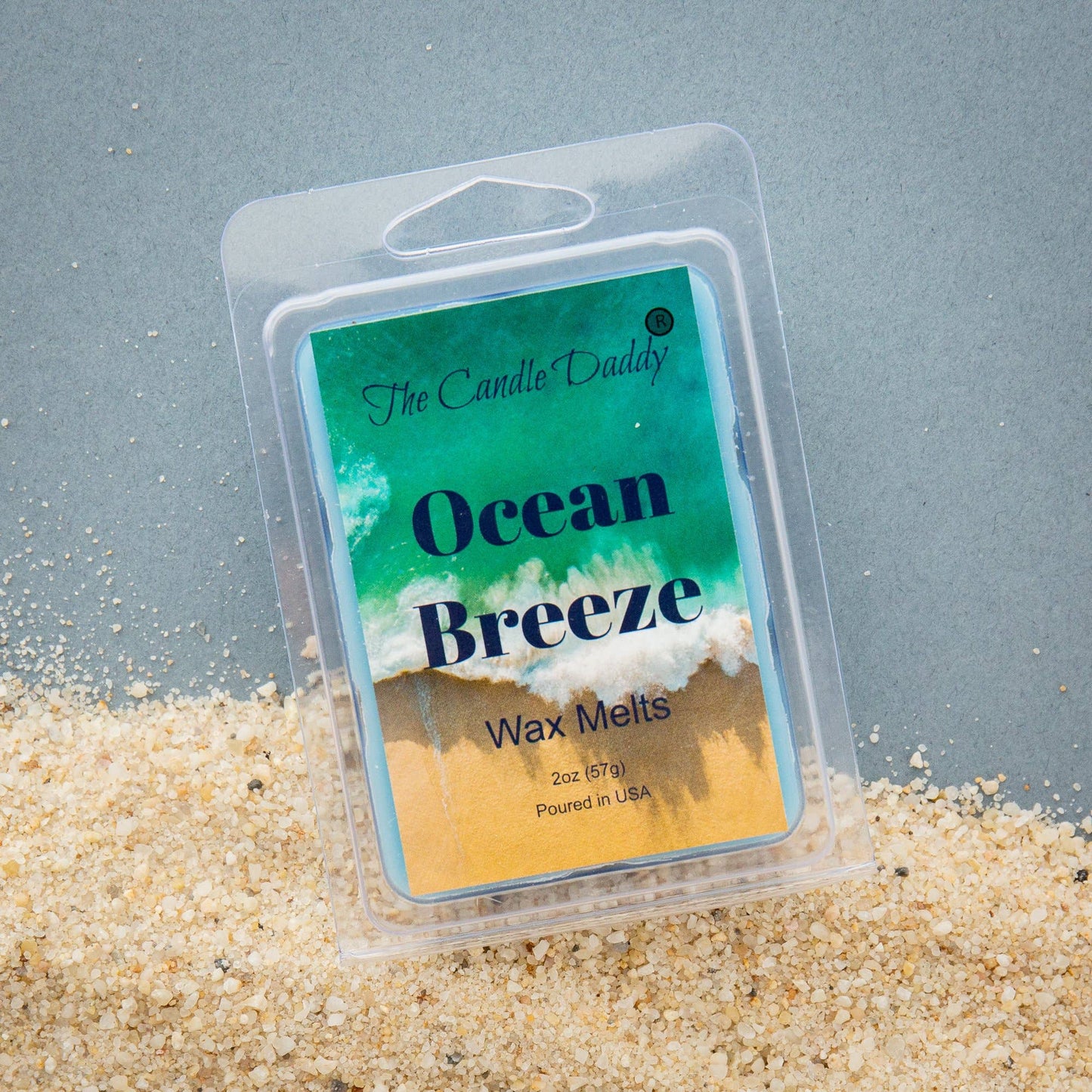 Ocean Breeze - 2 oz Wax Melt- 6 cubes- Refreshing Beach