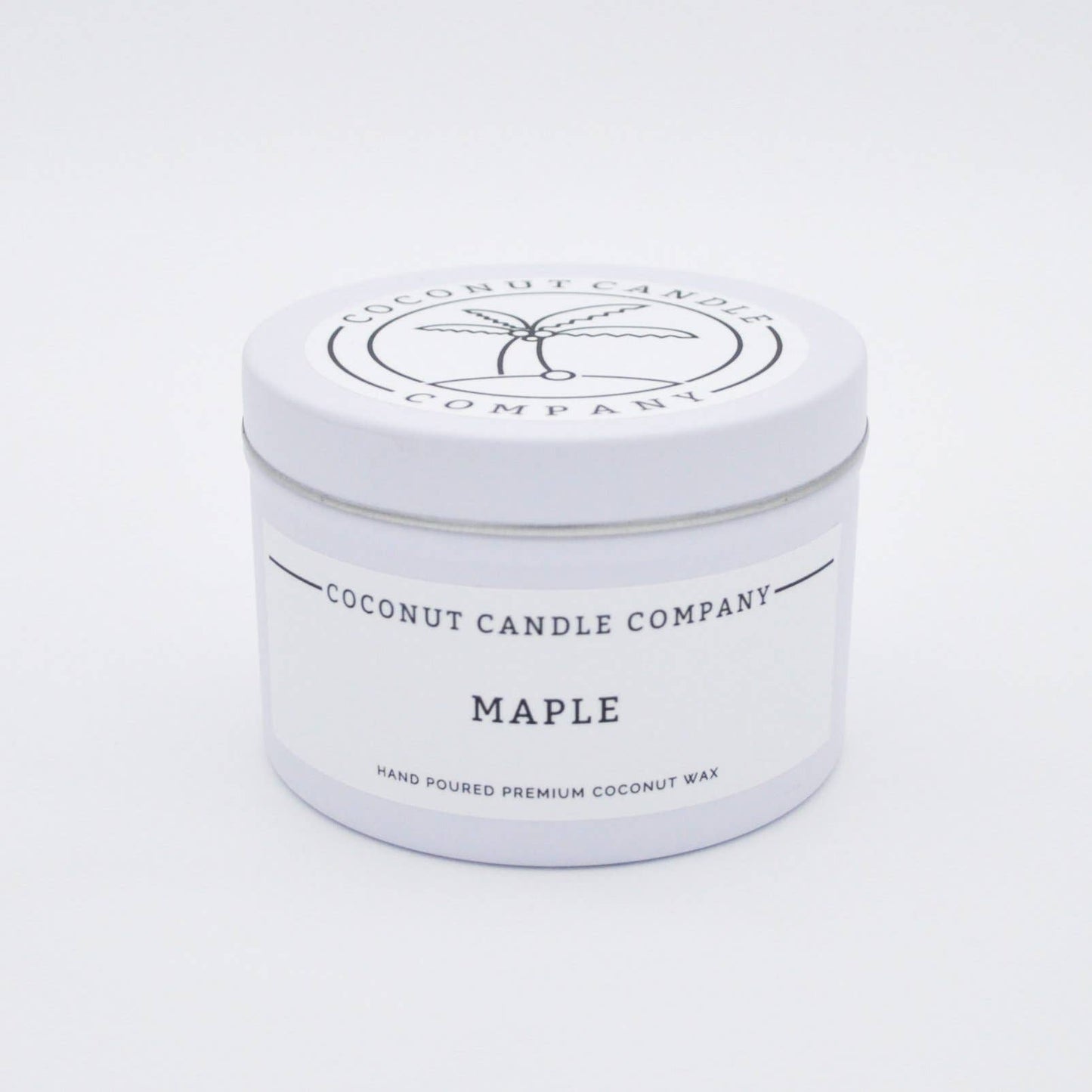 Maple Scented Coconut Wax Jar Candle